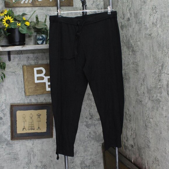 NWT Member's Mark Womens Cashmere Blend Pants 5C1511 M Black - Picture 5 of 8